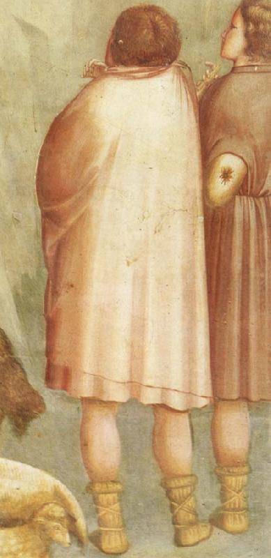 GIOTTO di Bondone Detail of Birth of Christ oil painting picture